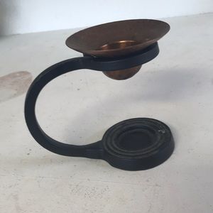 Copper oil tea light burner